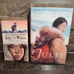 Julie of the Wolves and Julie Book Bundle By Jean Craighead George